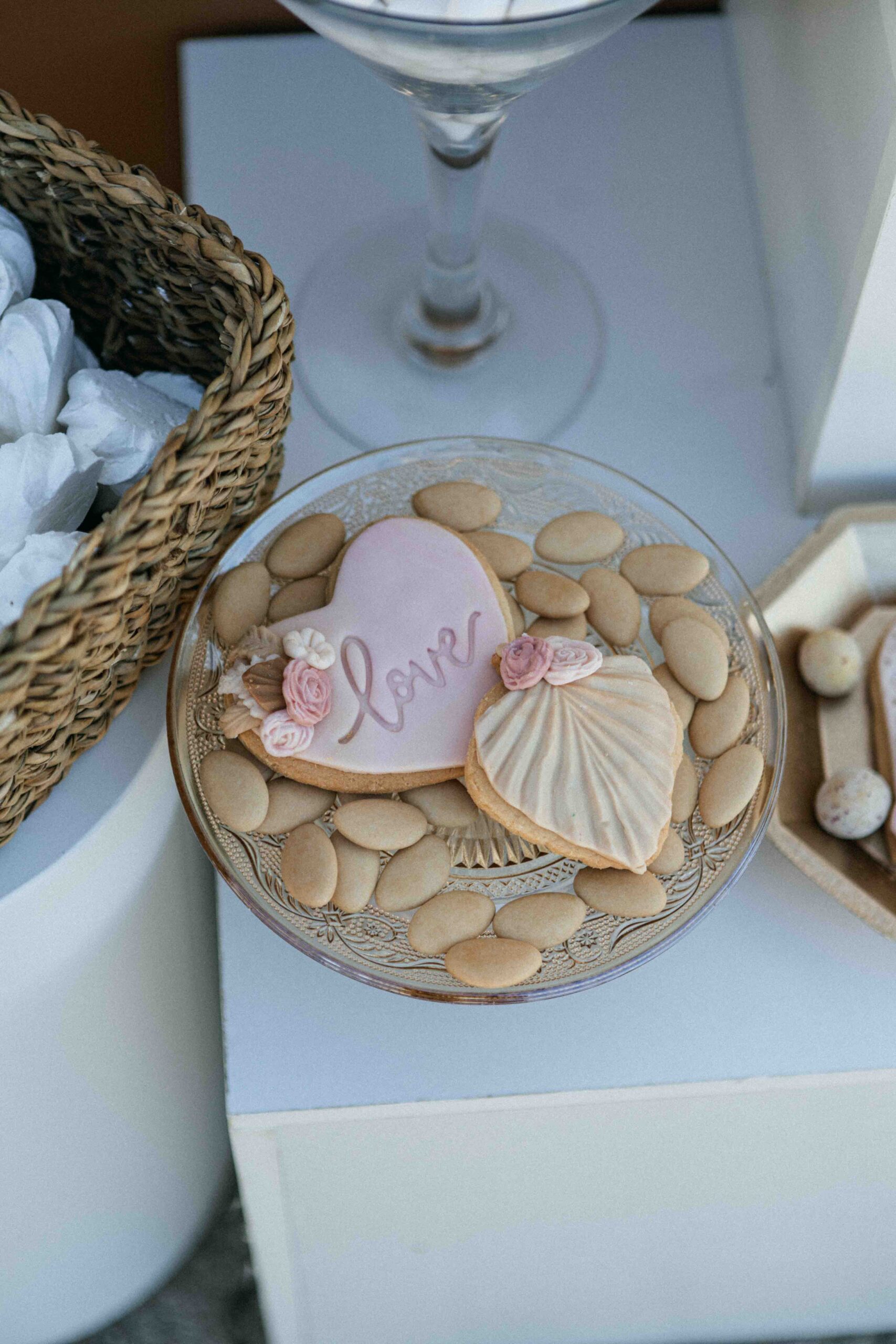 Κουφετα γαμου με μπισκοτα