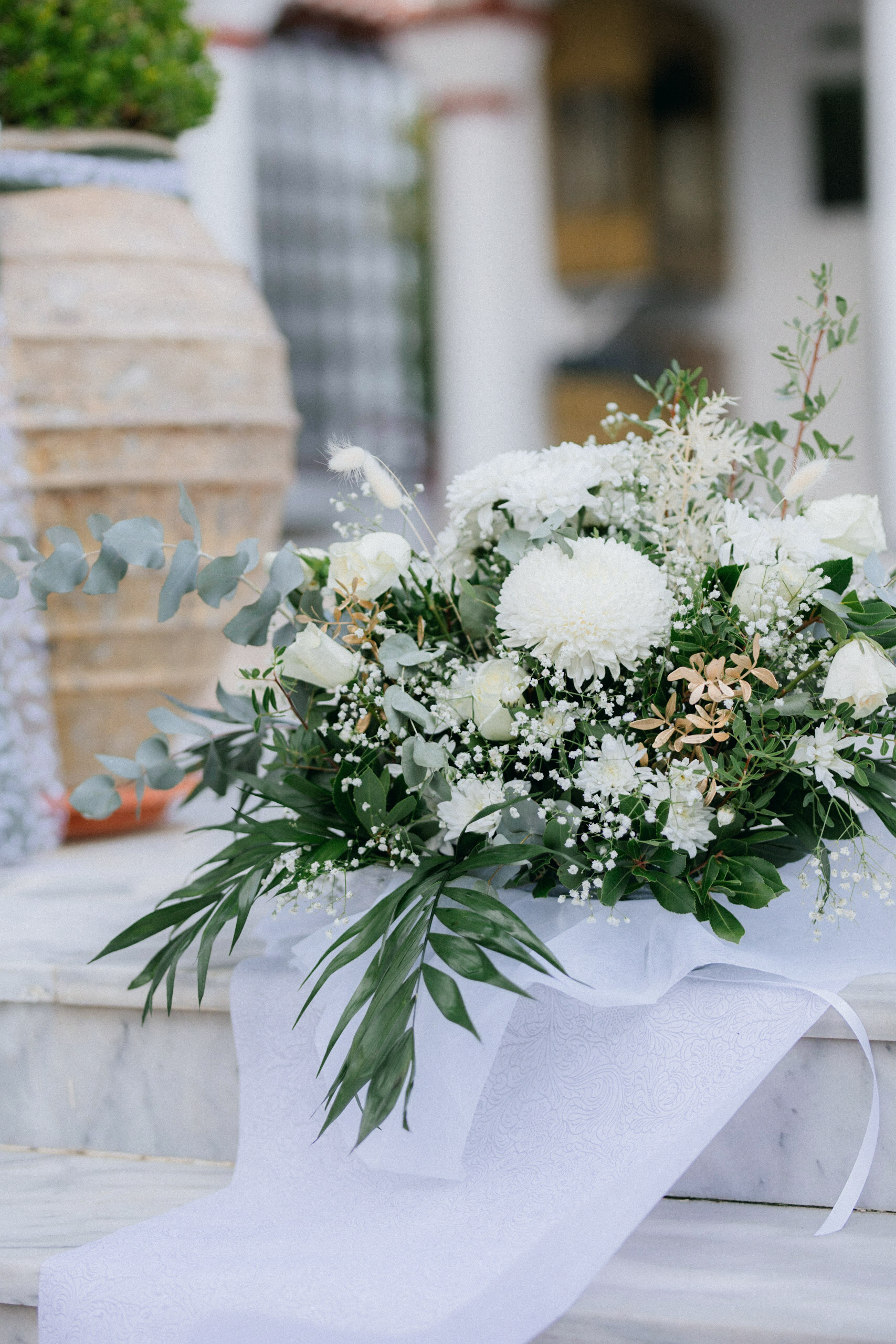 Ανθοστολισμός rustic