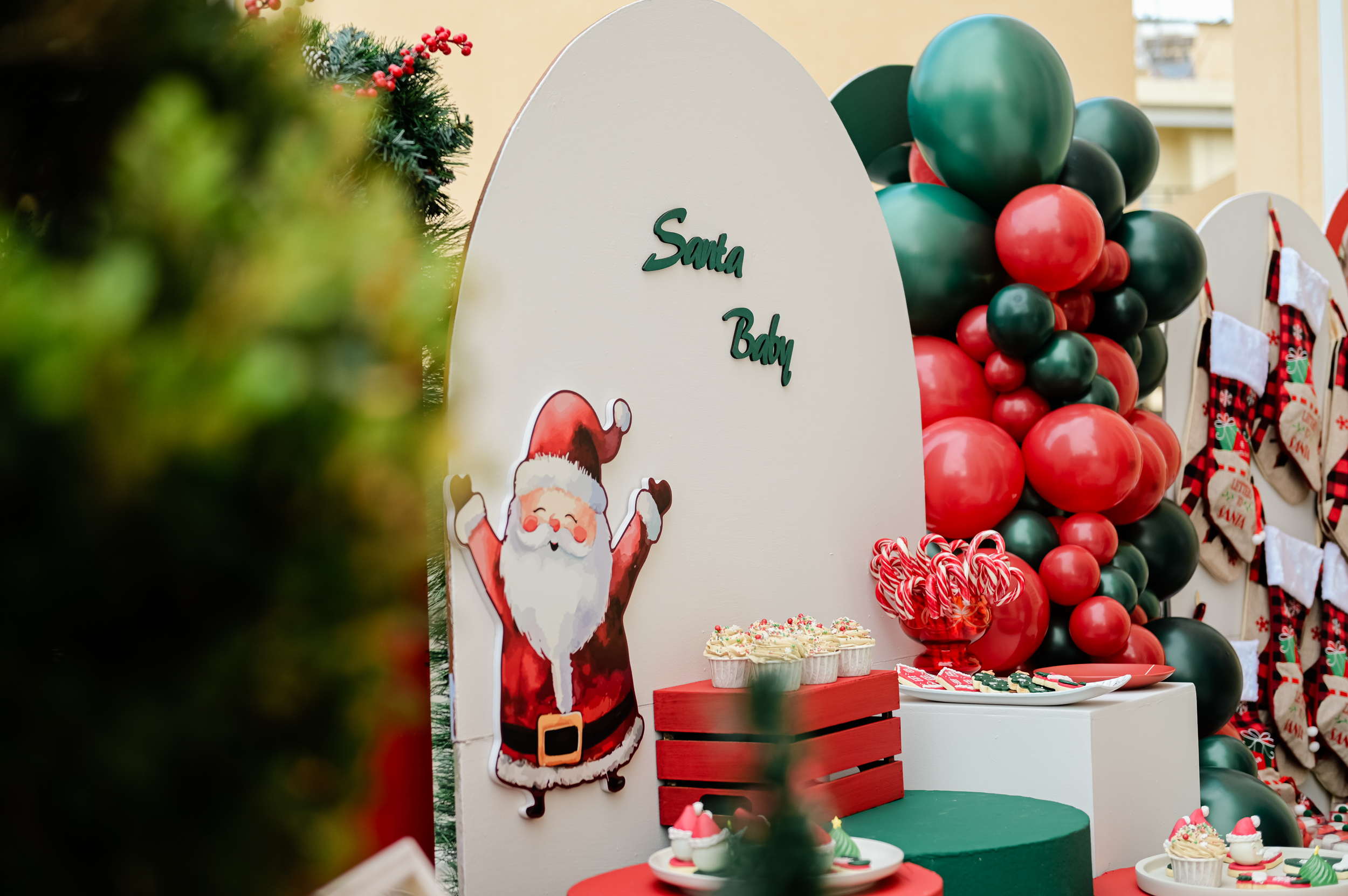 βαπτιση Santa Baby